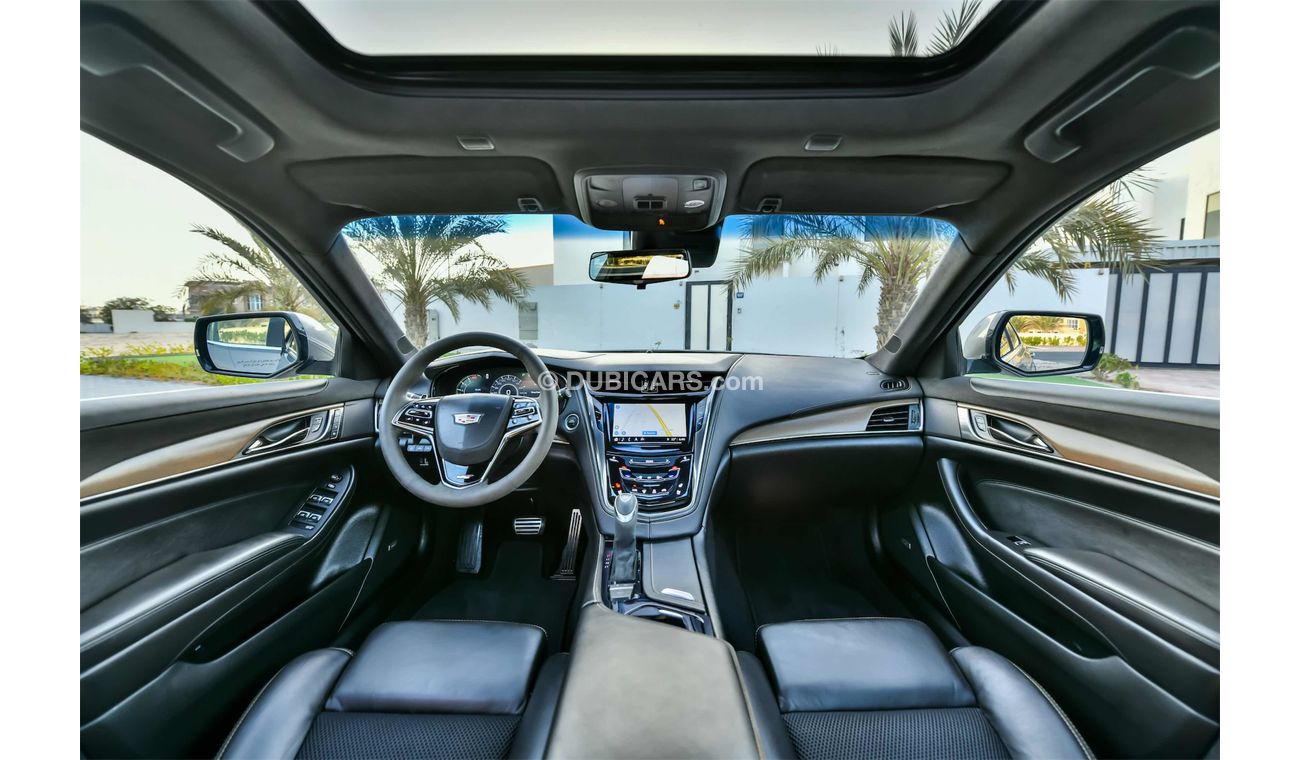 كاديلاك CTS -V 6.2L 640 HP - Sedan - AED 4,485 PM - 0% DP