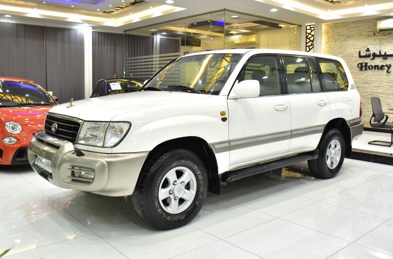 تويوتا لاند كروزر EXCELLENT DEAL for our Toyota Land Cruiser VXR ( 2000 Model ) in White Color GCC Specs