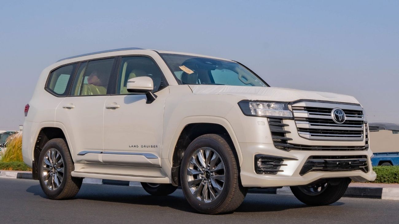 تويوتا لاند كروزر 2026 Toyota Land Cruiser 300 GXR 3.5L AT Petrol (White)