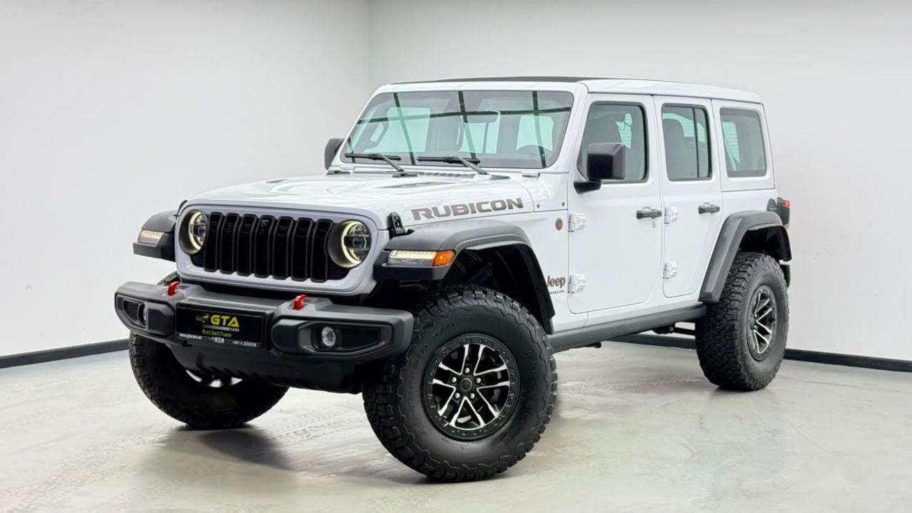 Jeep Wrangler Unlimited RUBICON 2024 Jeep Wrangler Unlimited Rubicon, 2030 Swiss Auto Warranty, Full Service History, Low Km