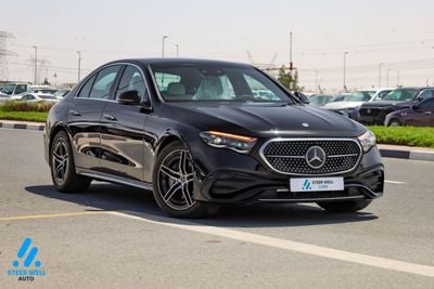 مرسيدس بنز E300 2025 AMG Line | AWD (4MATIC) | White Interior | Korean Specs | Contact Now