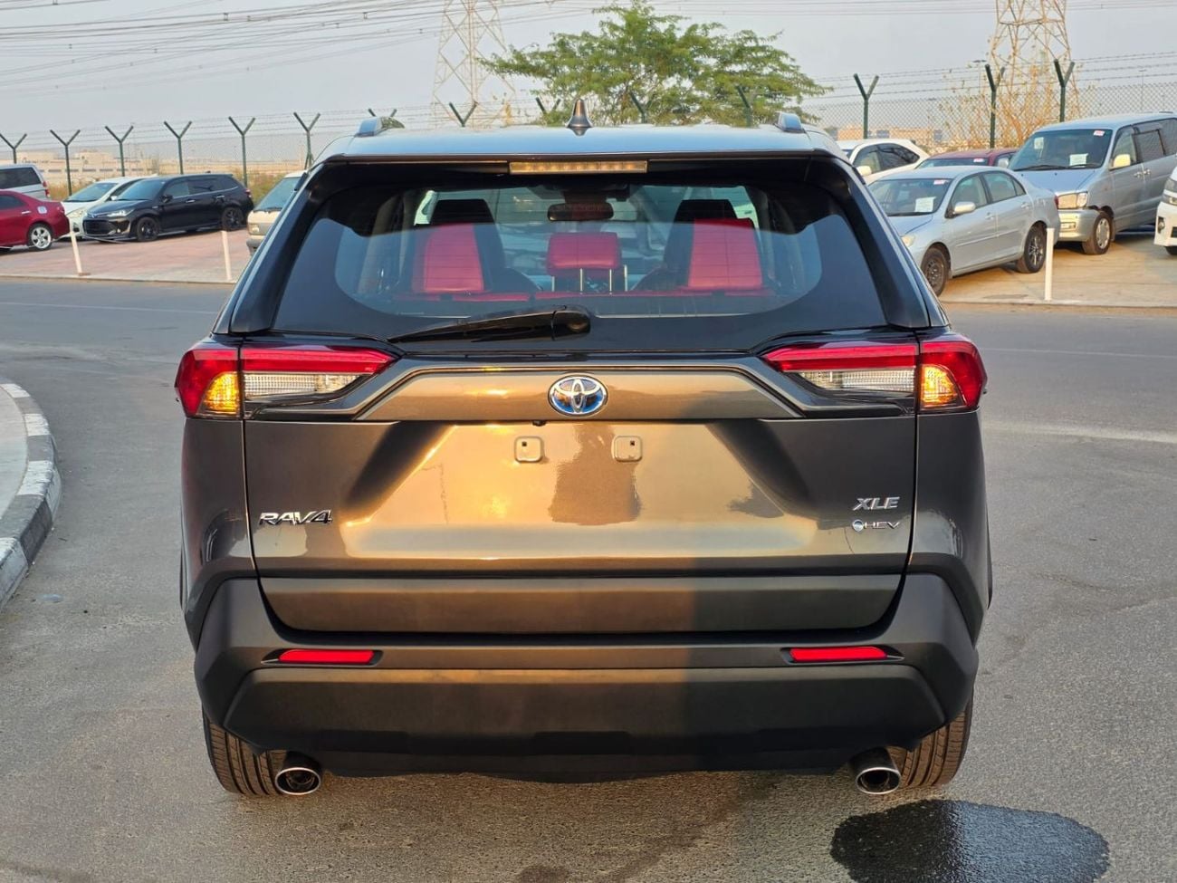 Toyota RAV4 XLE HEV 2025 Model hybrid engine Sunroof , Push button , leather seats and low mileage 6519 onlye
