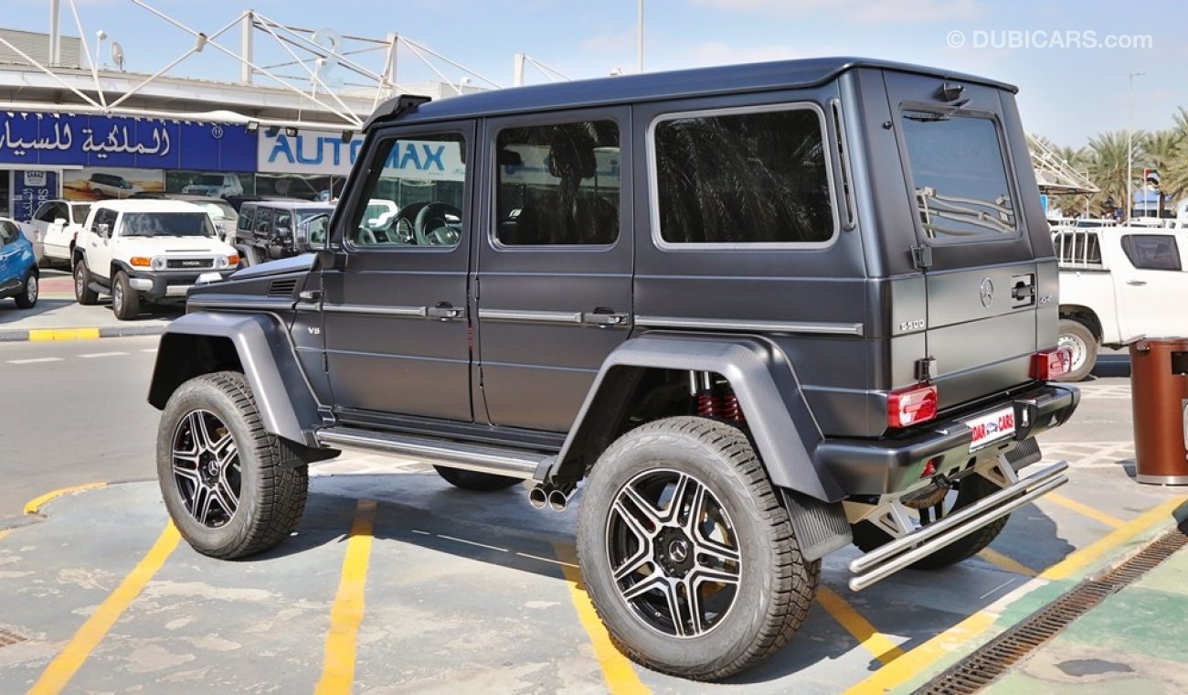 Mercedes-Benz G 500 4X4² German Specs