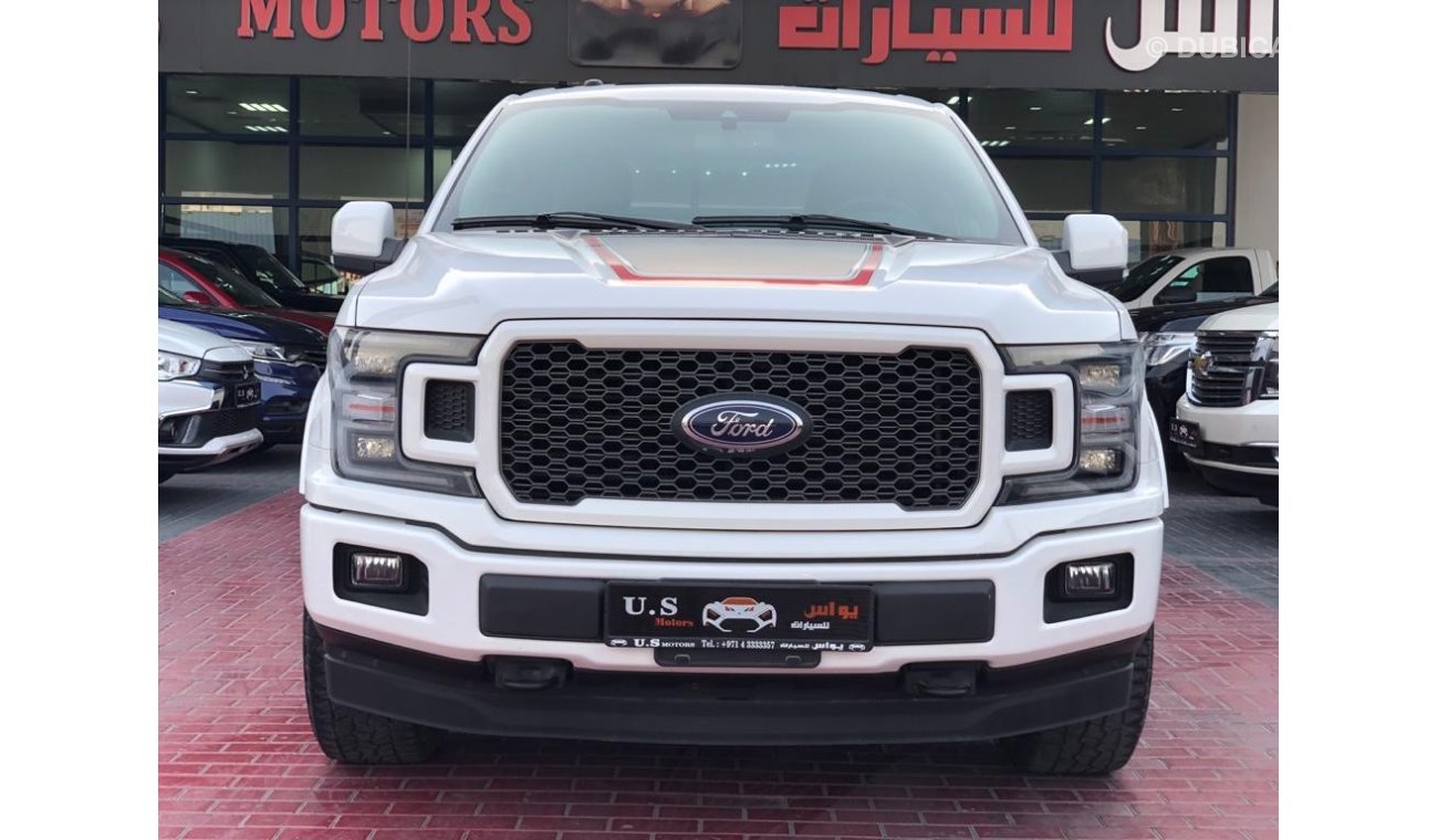 فورد F 150 LARIAT FX4 5.0 2018 GCC LOW MILEAGE FSH WITH AL TAYER WARRANTY IN MINT CONDITION AED 165,000  Posted