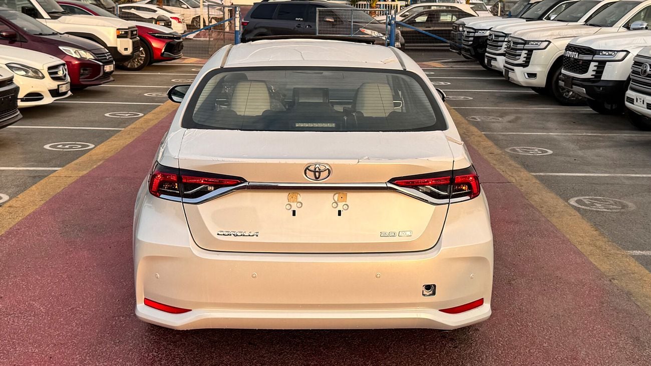 Toyota Corolla XLI-G 2.0L Petrol GCC 2024 0Km