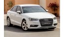 Audi A3 1.4L 2016 GCC under years Warranty with Zero Down-Payment.