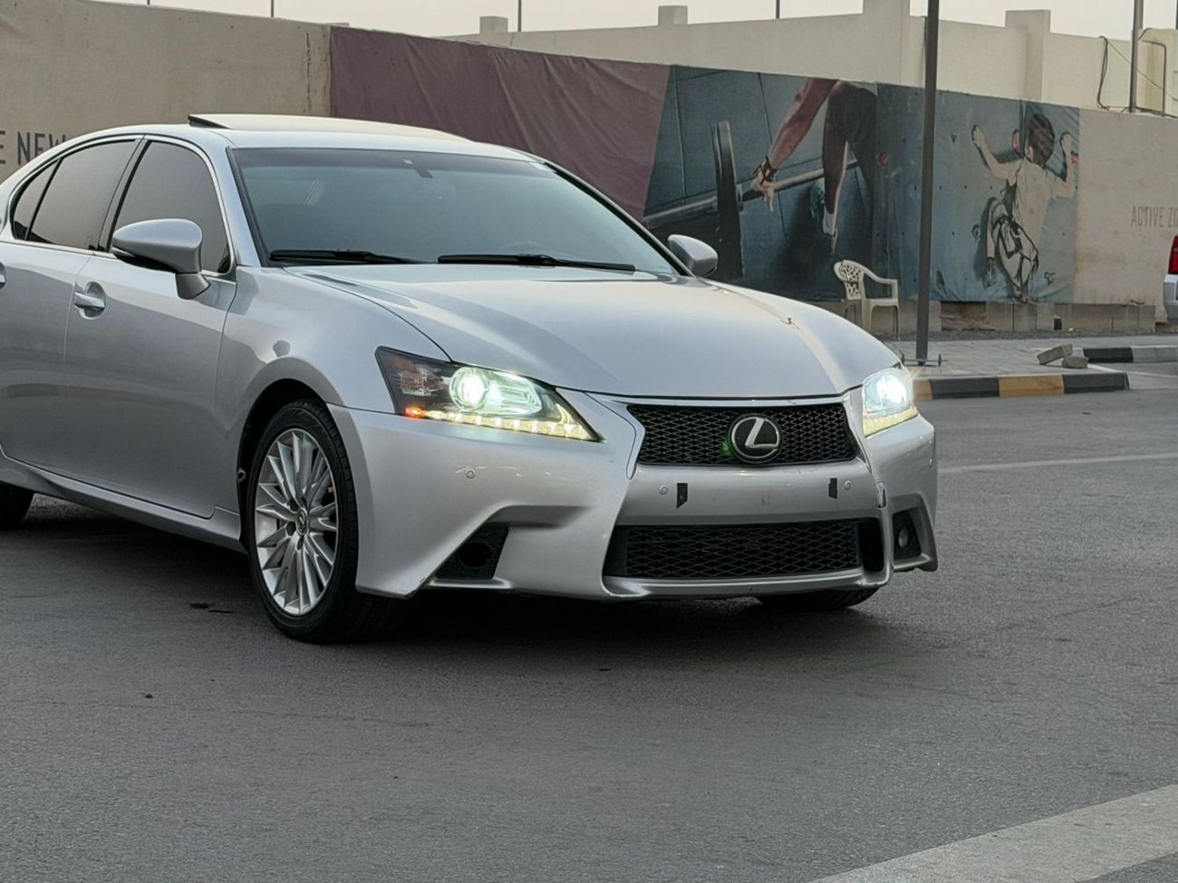 Lexus GS350 F-Sport 3.5L فل اوبشن بفتحة سقف