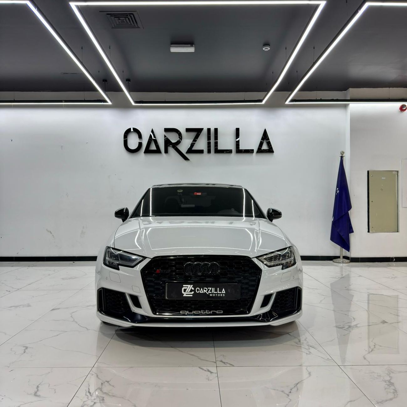 Audi RS3 TFSI quattro 2.5L (400 HP) Sedan AED 2,311 / Monthly l 0% Downpayment l RS3 Quattro l 1 Year Warrant