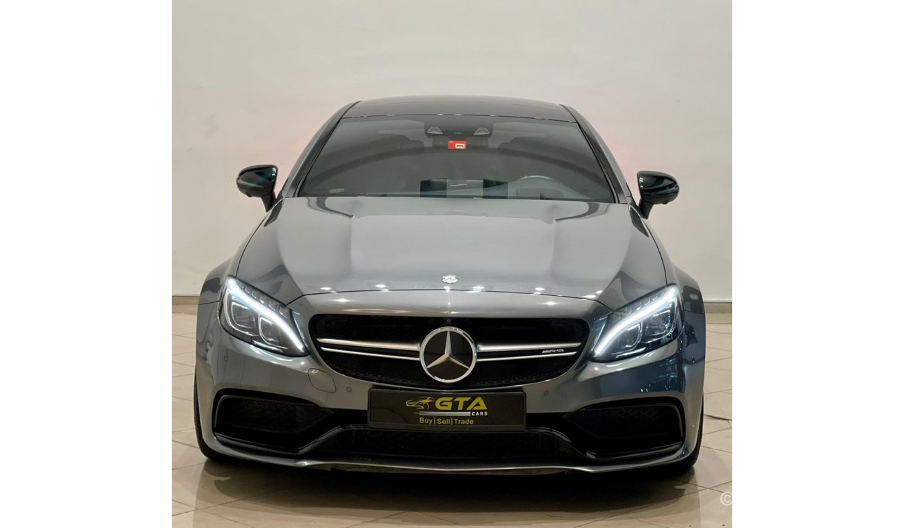 Mercedes-Benz C 63 Coupe 2017 Mercedes AMG C63-S Coupe, Mercedes Warranty-Full Service History, GCC