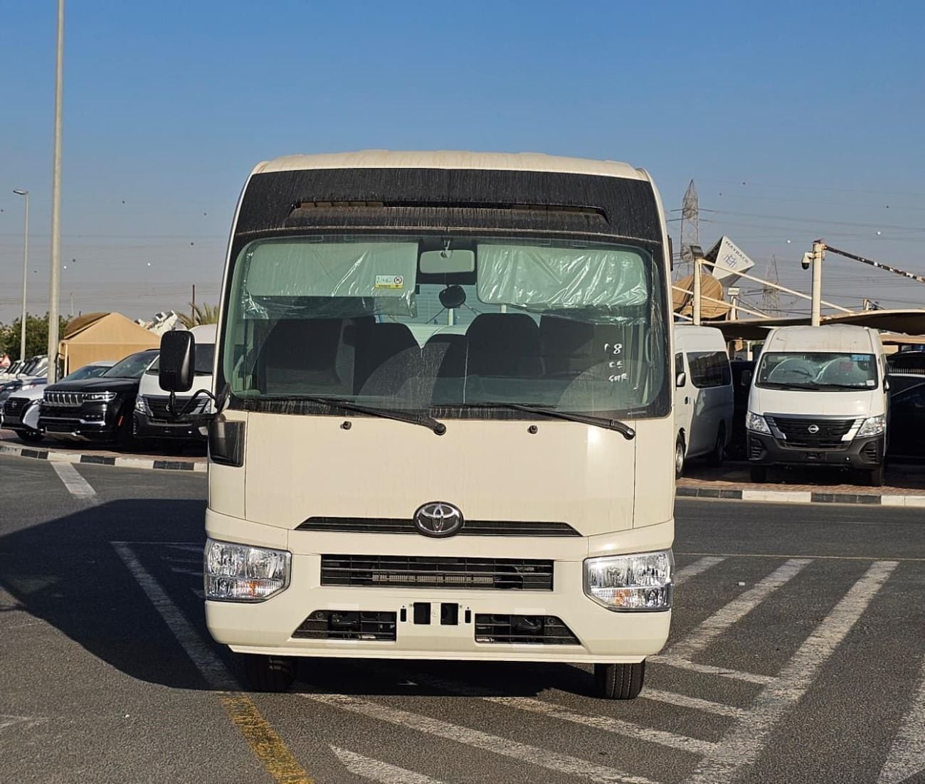 تويوتا كوستر  Toyota Coaster 4.2 DIESEL 23 Seater 2026