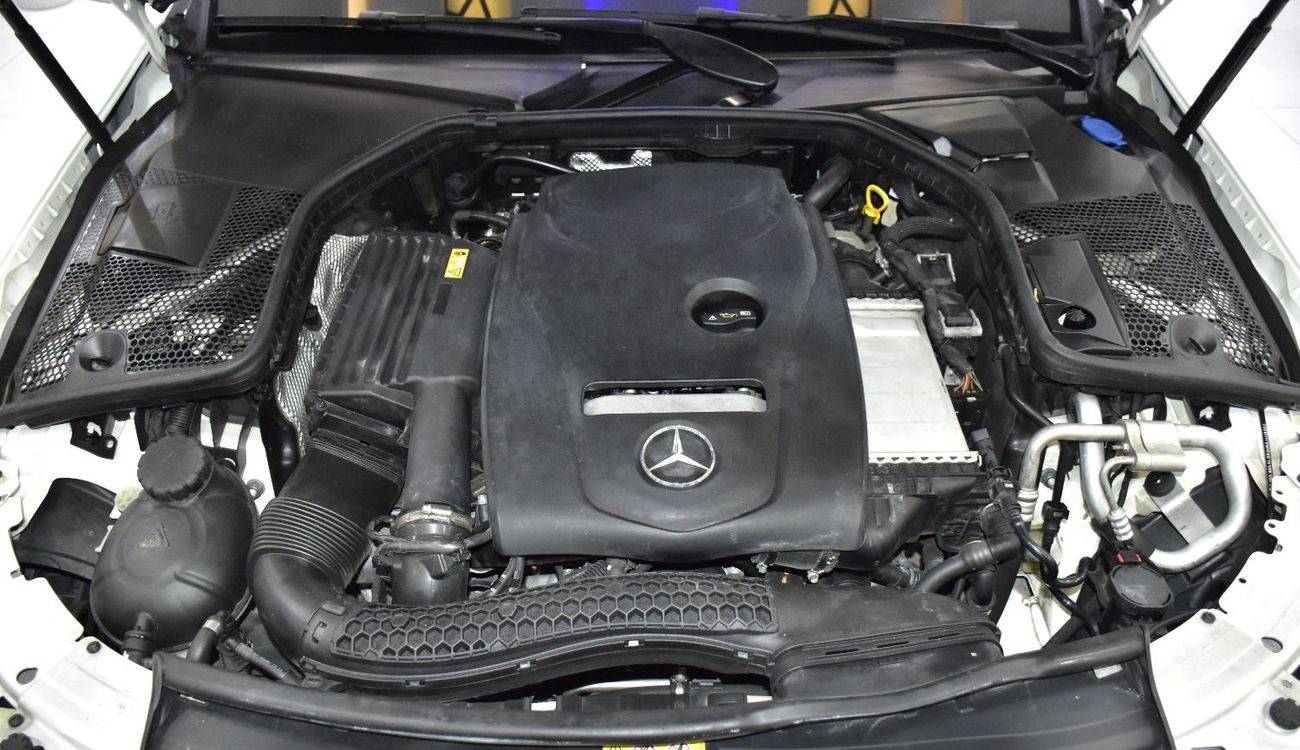 Mercedes-Benz C 300 EXCELLENT DEAL for our Mercedes Benz C300 4Matic ( 2018 Model ) in White Color American Specs