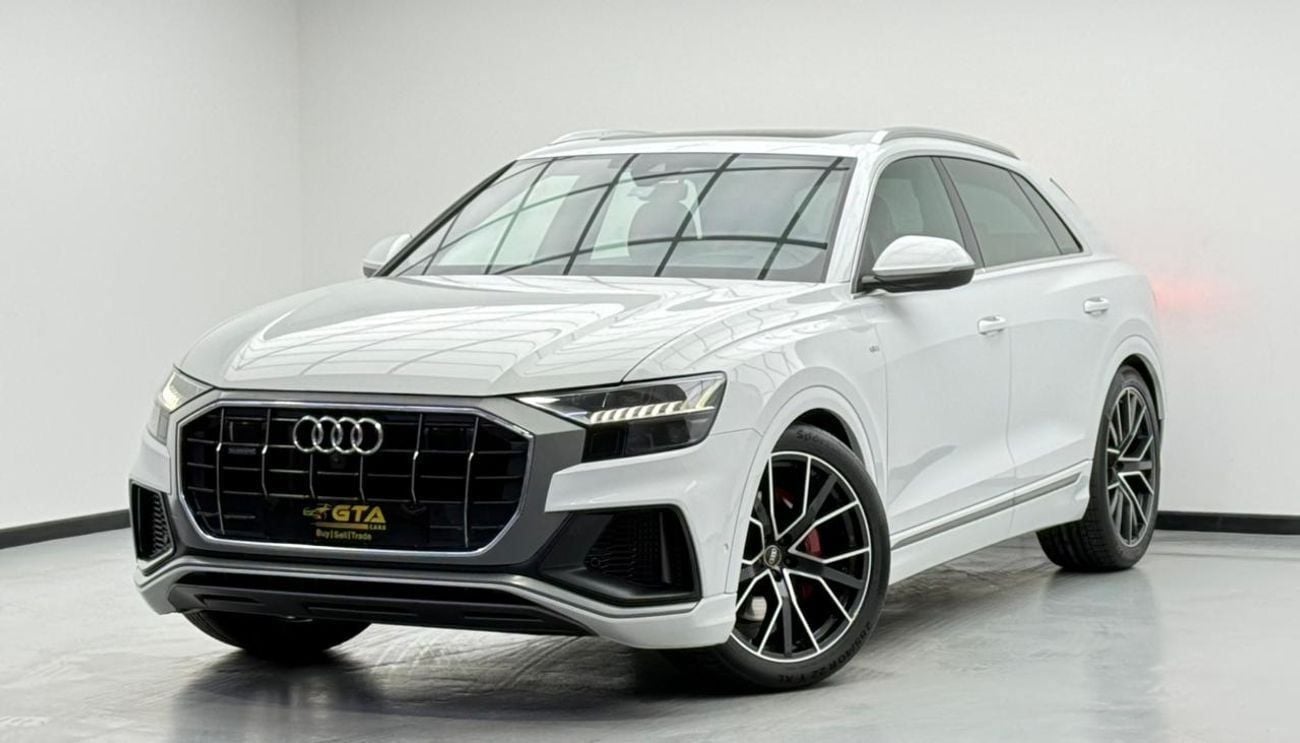 Audi Q8 55 TFSI S-LINE LUXURY 2023 Audi Q8 55 TFSI Quattro S-Line, 2028 Audi Warranty + Service Pack, Fully Loaded, GCC