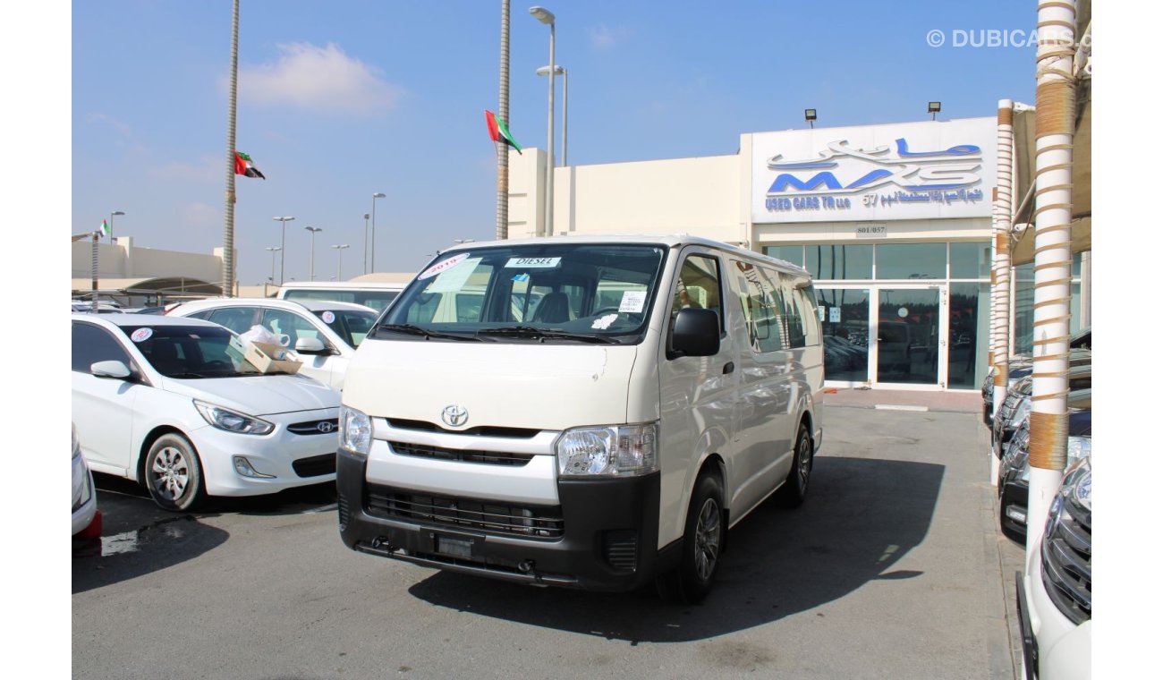 Toyota Hiace GCC - ZERO KM - FULL OPTION WITH REAR AC