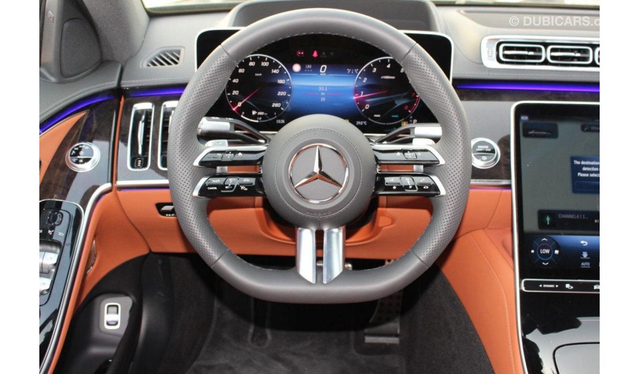 مرسيدس بنز S 580 Mercedes-Benz S580 V8 EROUP IMPORT 2023 BRAND NEW  UNDER WARRANTY +CONTRACT SERVICE FULL OPTION