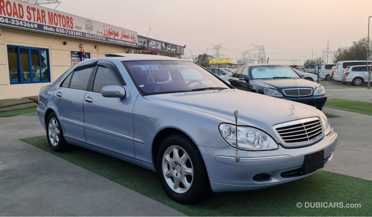 Mercedes-Benz S 500 Mercedes S500, imported from Japan, 2003 model, the highest distinction