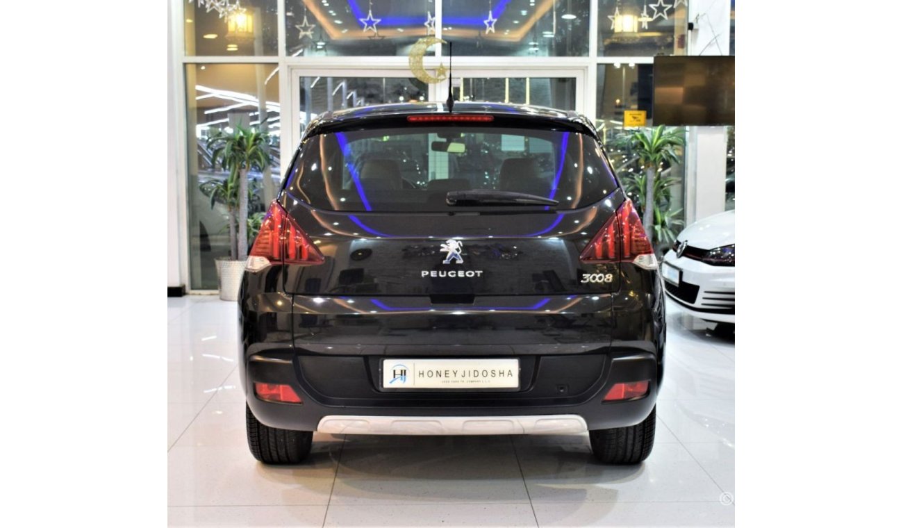 Peugeot 3008 ORIGINAL PAINT ( صبغ وكاله ) Peugeot 3008 2015 Model!! in Black Color! GCC Specs