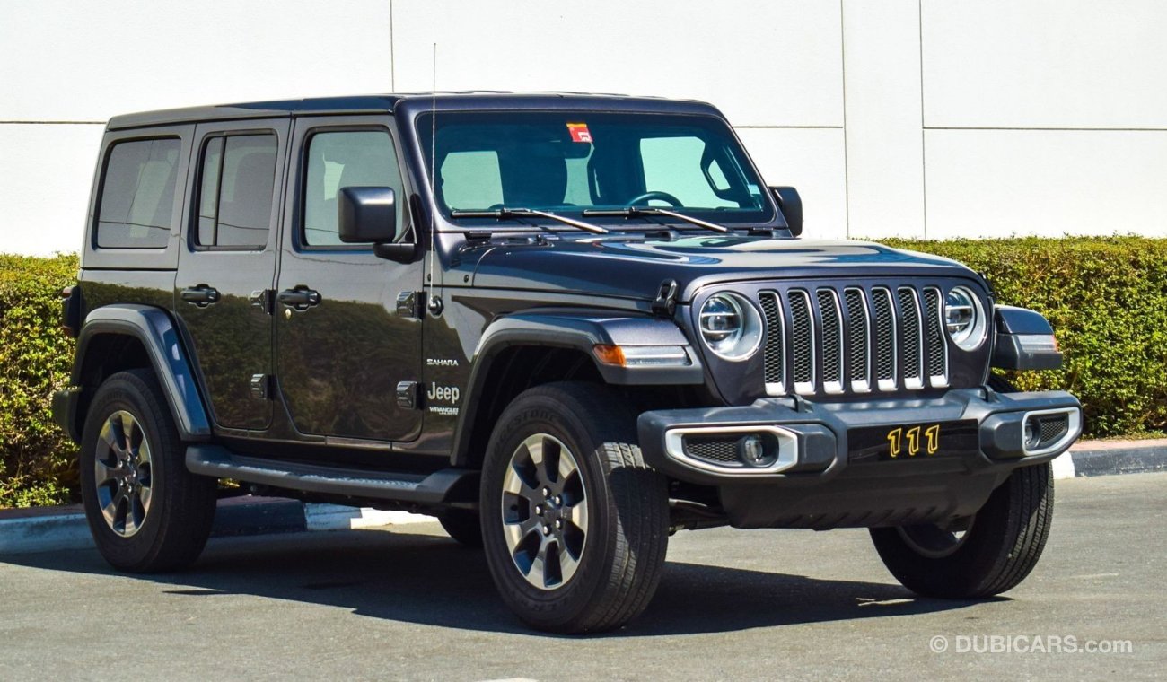 Jeep Wrangler Sahara Unlimited / Canadian Specifications