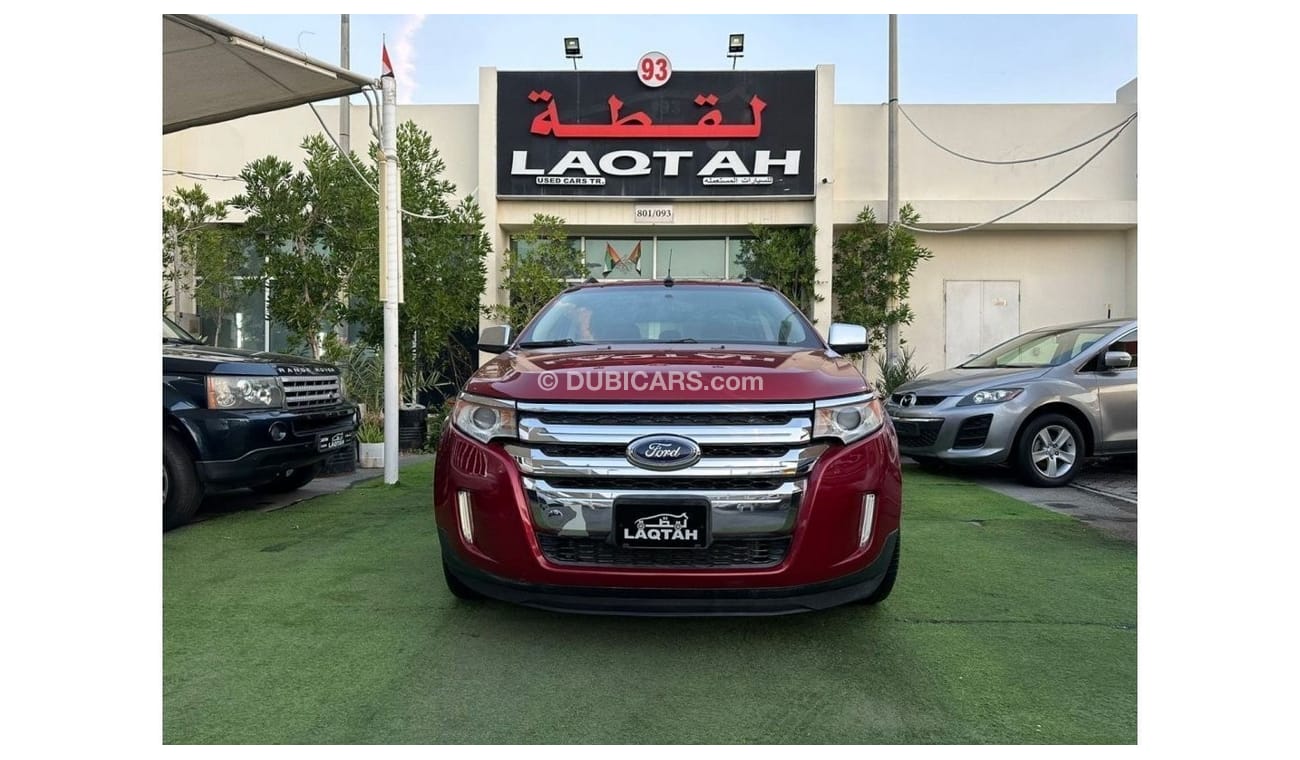 فورد إدج موديل 2013 خليجى مثبت سرعة  جلد تحكم رنجات حساسات شاشة كاميرا خلفية جناح خلفى بحالة ممتازة