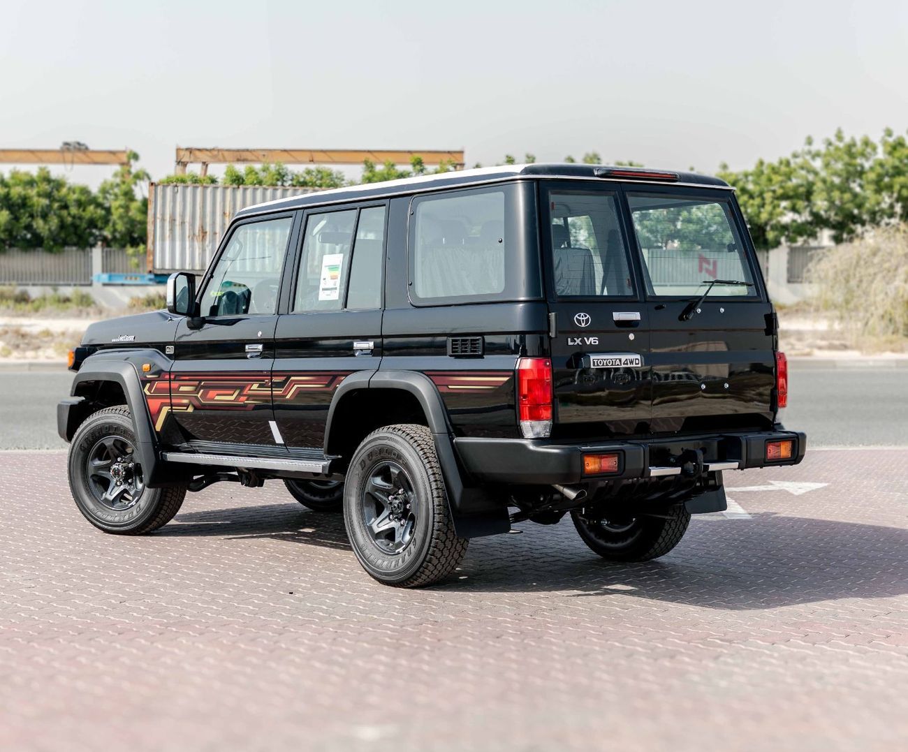 Toyota Land Cruiser LC76 Hardtop LX 4.0L - Manual - Attitude Black Inside Bluish Grey | Export Only