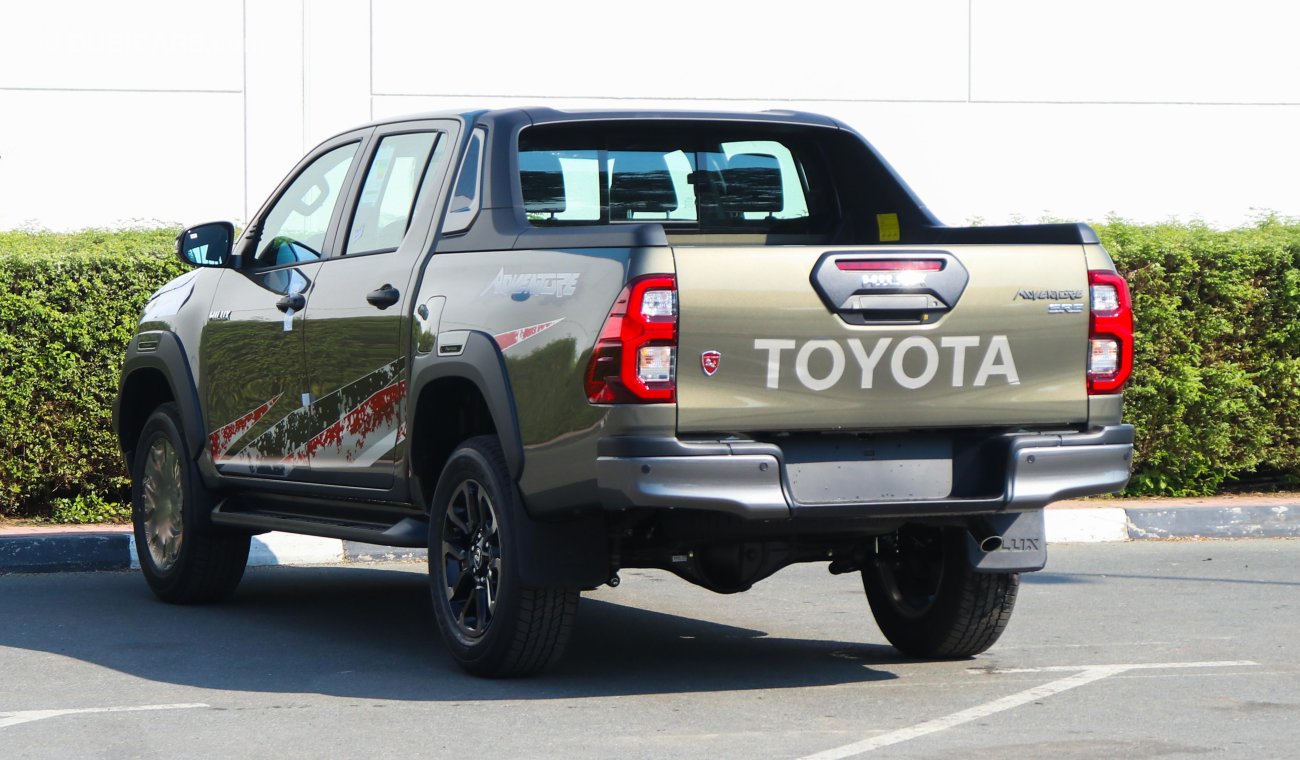 Toyota Hilux ADVENTURE | 2.8L 4WD | Diesel | 2023 | For Export Only