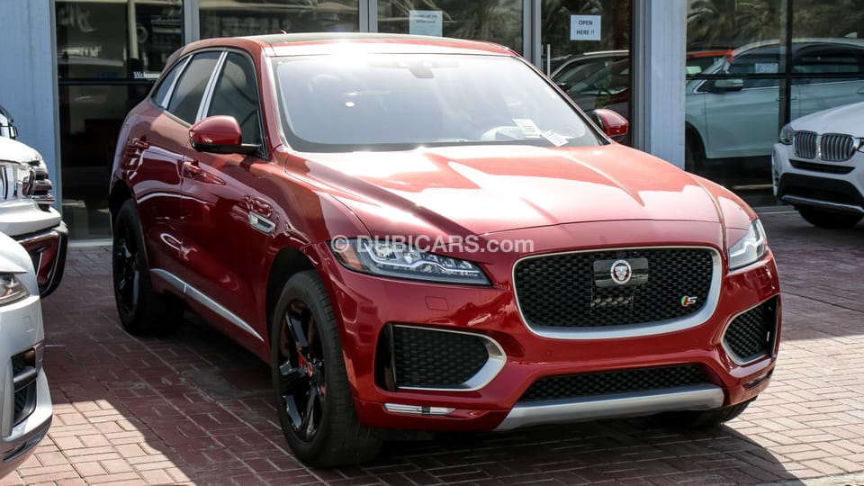 Jaguar F Pace S AWD for sale Burgundy 2017