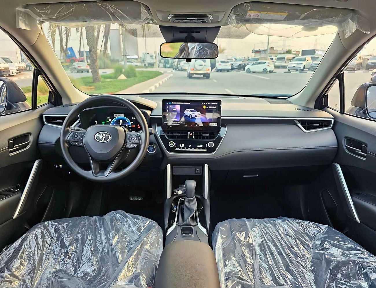 تويوتا كورولا كروس 2.0L V4 HYBRID, PUSH START, LEATHER SEATS & SUNROOF (CODE# 68014)