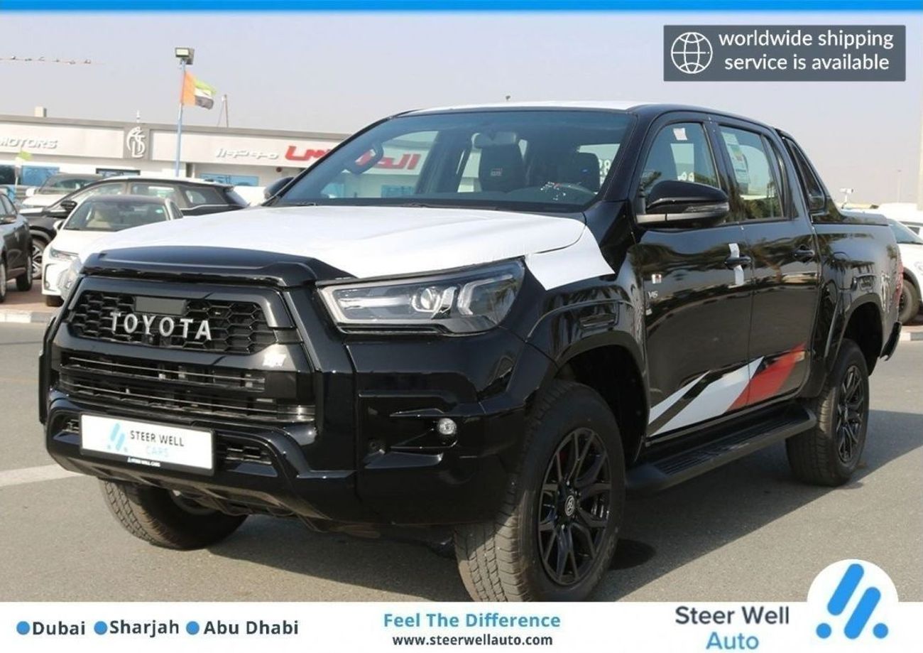 تويوتا هيلوكس SPECIAL DEAL - GR SPORT WITH RADAR AND 360 CAMERA SPECIAL SPORT RED INTERIOR EXPORT ONLY