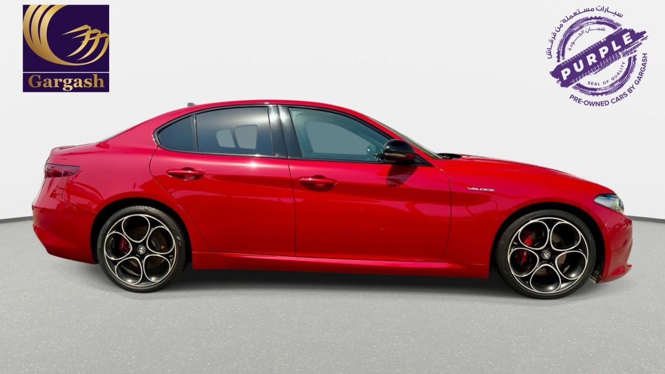 Alfa Romeo Giulia VELOCE | 2022 | Special Offer  | 18-30 Sep | Gargash Warranty & Service | Free insurance | Finance from 0.9