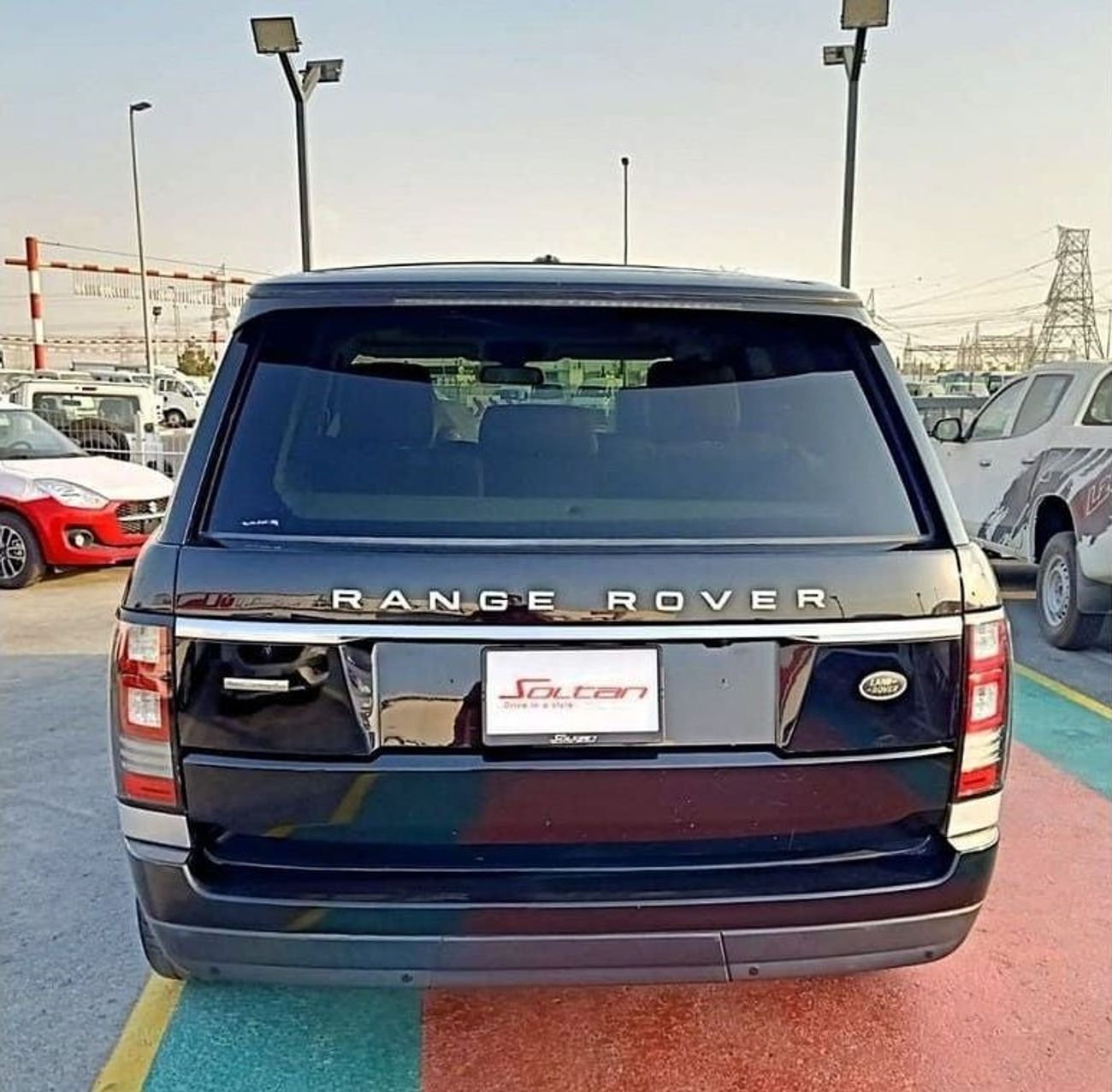 Land Rover Range Rover Autobiography 5.0 L A/T 2015 MODEL BLACK COLOR USED AS SEEN