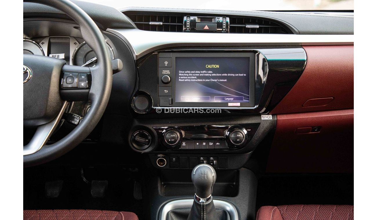 Toyota Hilux 2023 Toyota Hilux 4x4 DC 2.7 HI SR5 Petrol Manual - Super white inside red - Export Only