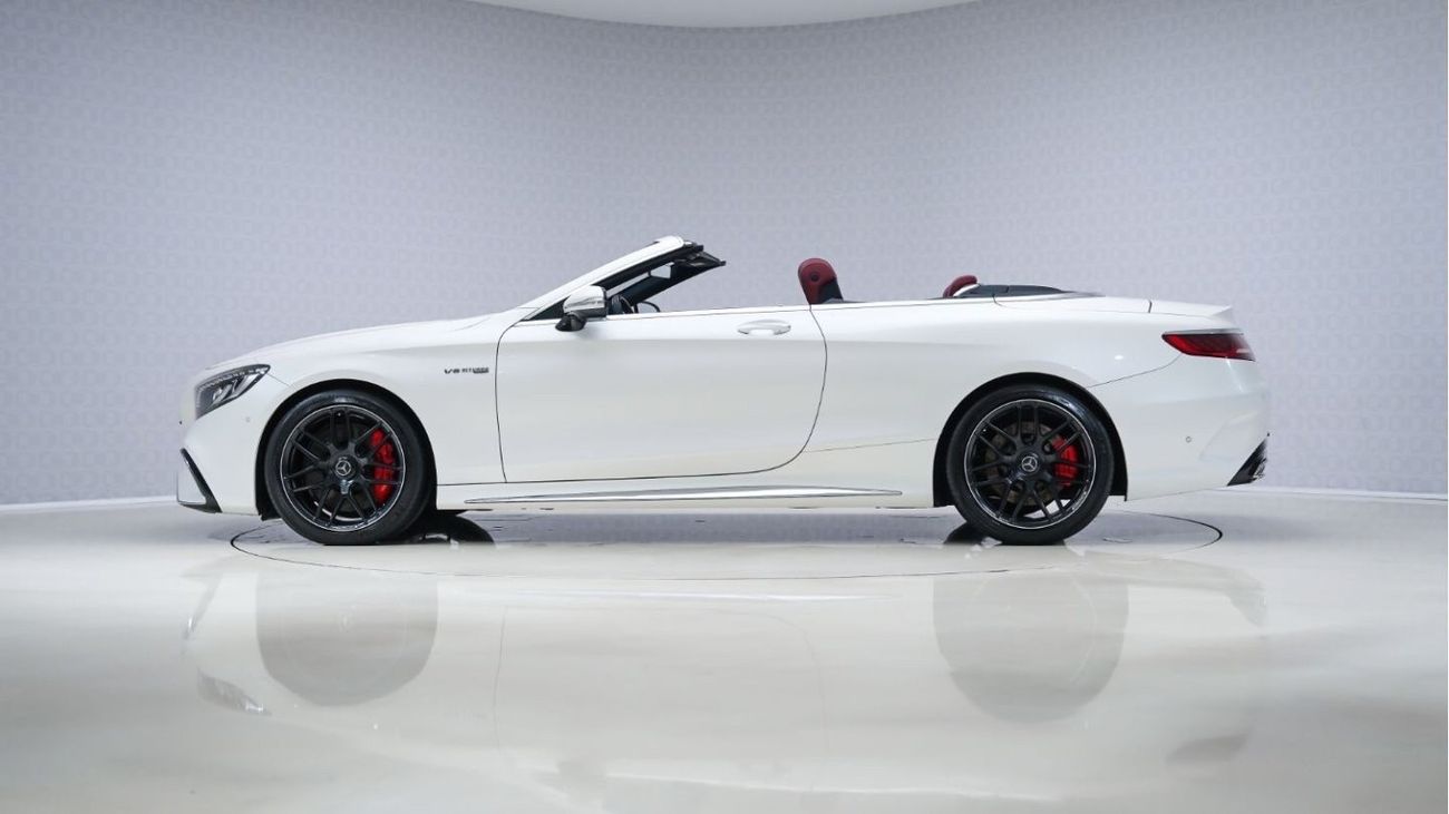 مرسيدس بنز S 63 AMG Cabriolet - 2 Years Approved Warranty - Approved Prepared Vehicle