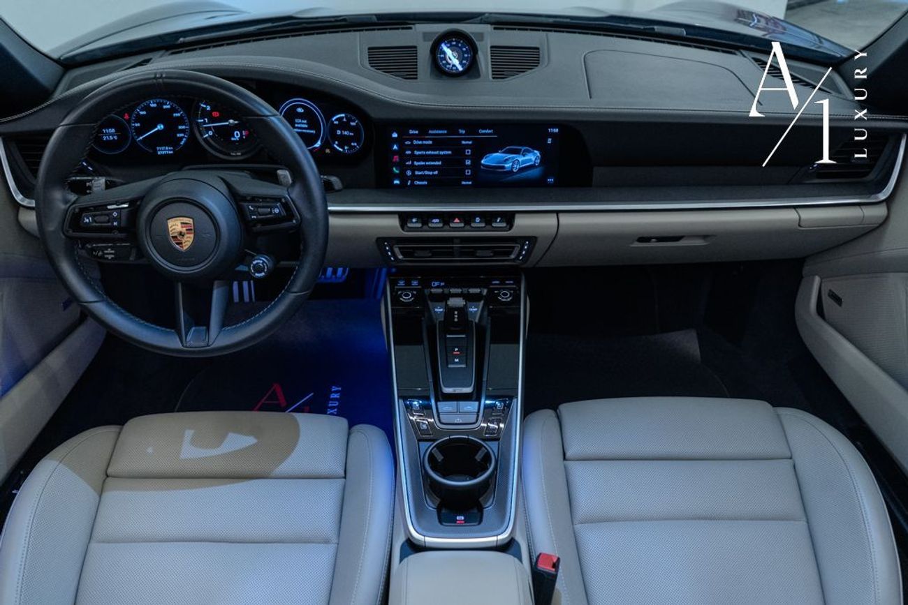بورش 911 Carrera 4S 3.0L (380 HP) Convertible 2022 Porsche 911 Carrera 4S Cabriolet, Warranty, Full Porsche S