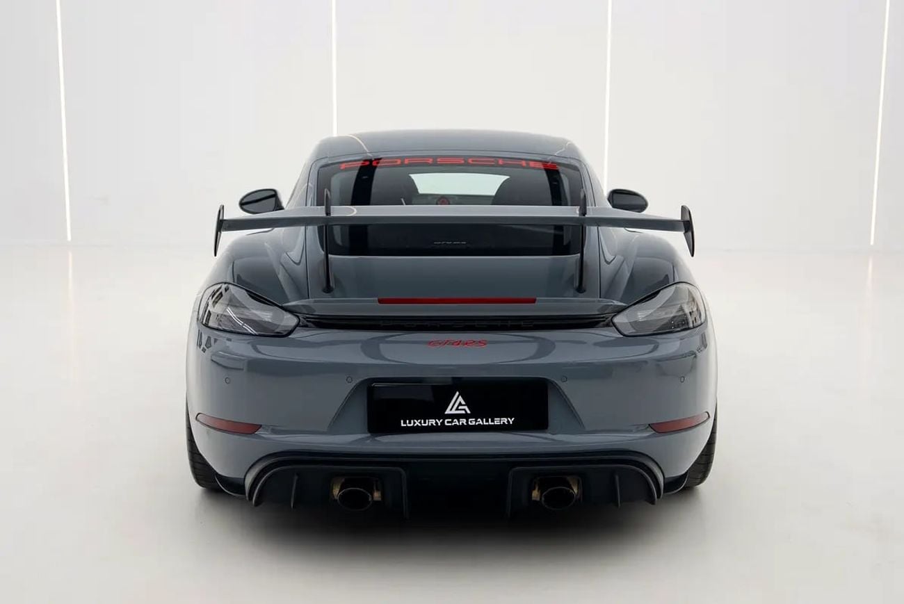 بورش كايمان 718 GT4 RS GCC | LOW MILEAGE
