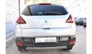 Peugeot 3008 DEALER WARRANTY 1.6L PREMIUM 2016 GCC SPECS