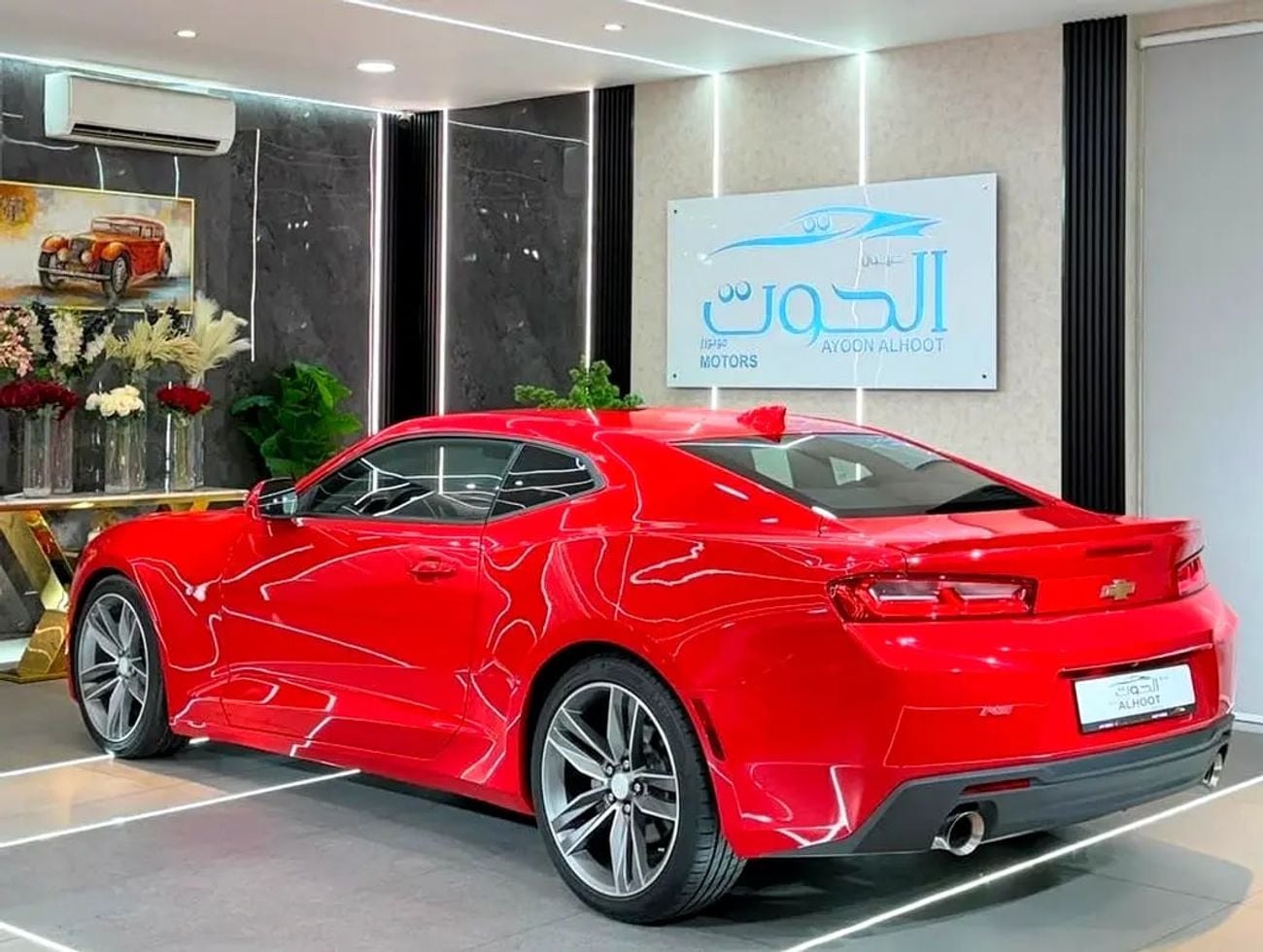 شيفروليه كامارو Lovely Red || GCC || Amazing Interior Color || Recently Serviced ||Low Mileage