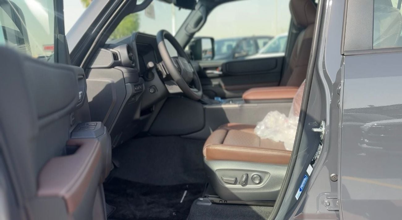 Toyota Prado 2.4 ADVENTURE 4WD RADAR HUD MEMORY SEATS GREY INSIDE BROWN YM2026 GCC SPECS
