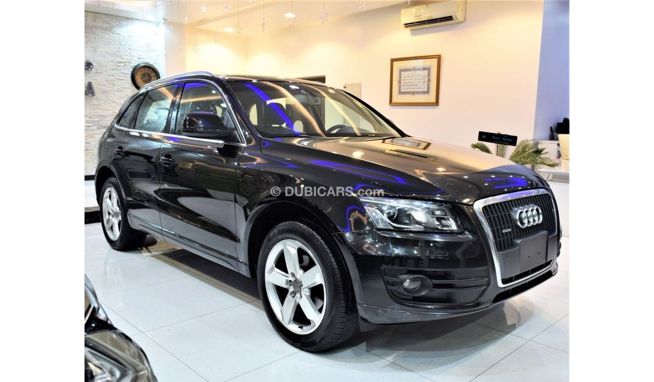 Audi Q5 VERY LOW MILEAGE! ONLY 80,000KM! Audi Q5 2.0T 2009 Model!! in Black Color! GCC Specs
