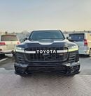 تويوتا لاند كروزر Toyota landcruise 2022MODEL twin turbo Gr sports 3.5 petrol v6 Colour Black Interior Red push start 