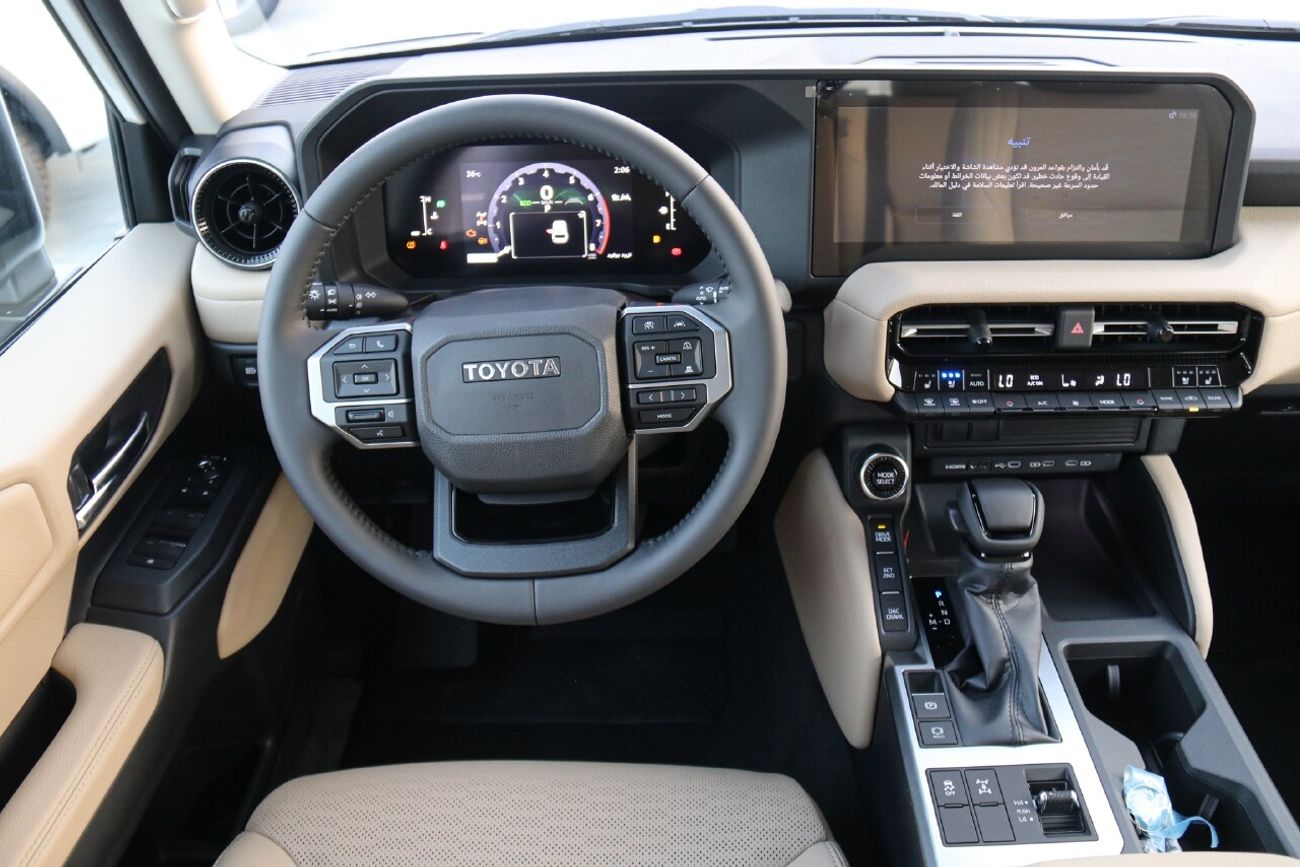 تويوتا برادو 2.7L Petrol / High Option / Sunroof / Driver Power With Leather Seats / 2024MY