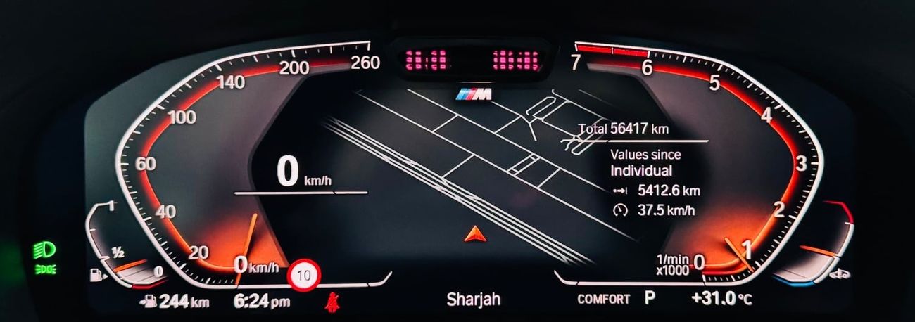 BMW 730Li Exclusive GCC .. FSH .. M kit .. Perfect Condition .. Warranty .