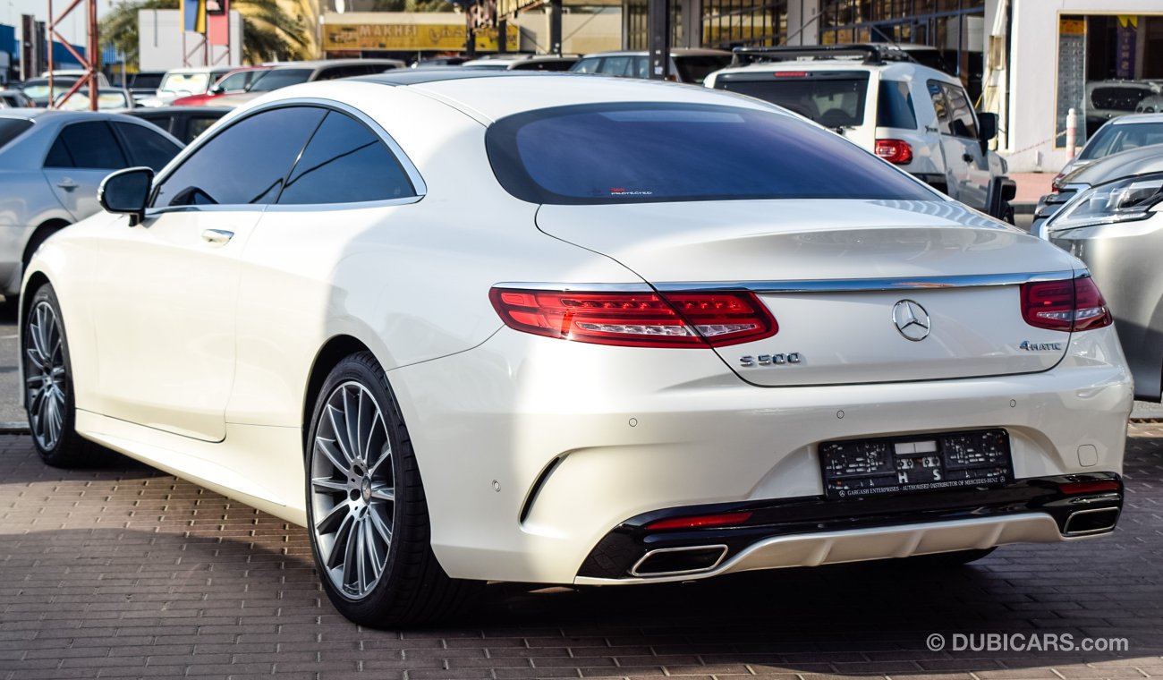 مرسيدس بنز S 500 كوبيه 4Matic