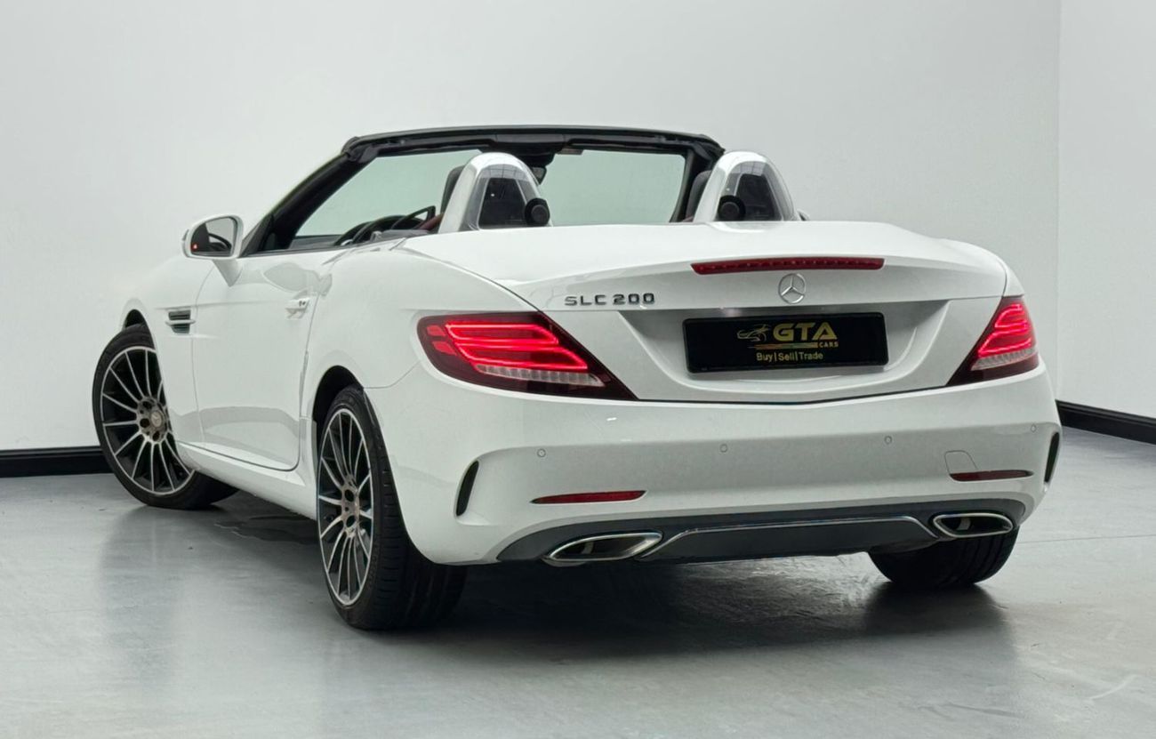 Mercedes-Benz SLC 200 Std 2.0L 2017 Mercedes-Benz SLC 200 Roadster, Full Service History, GCC