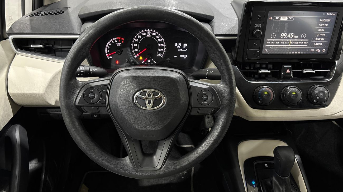 Toyota Corolla 2023 XLI | AED 768/Month | 0 DP | 30 Day Return | Warranty | Service History