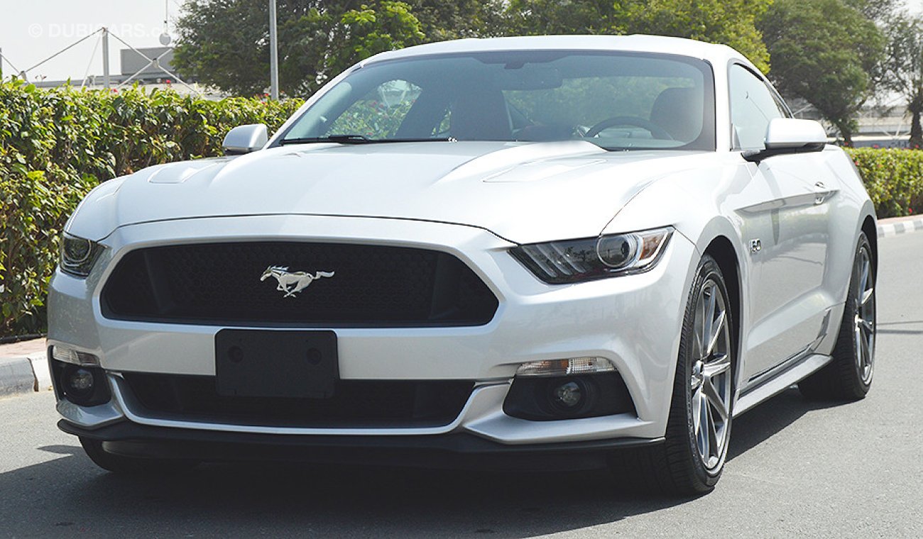 Ford Mustang GT Premium+, 5.0L V8 GCC, 0km with 3Yrs or 100K km Warranty, 60K km Service at Al Tayer