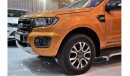 فورد رانجر EXCELLENT DEAL for our Ford Ranger 4x4 WILDTRAK 2022 Model!! in Orange Color! GCC Specs