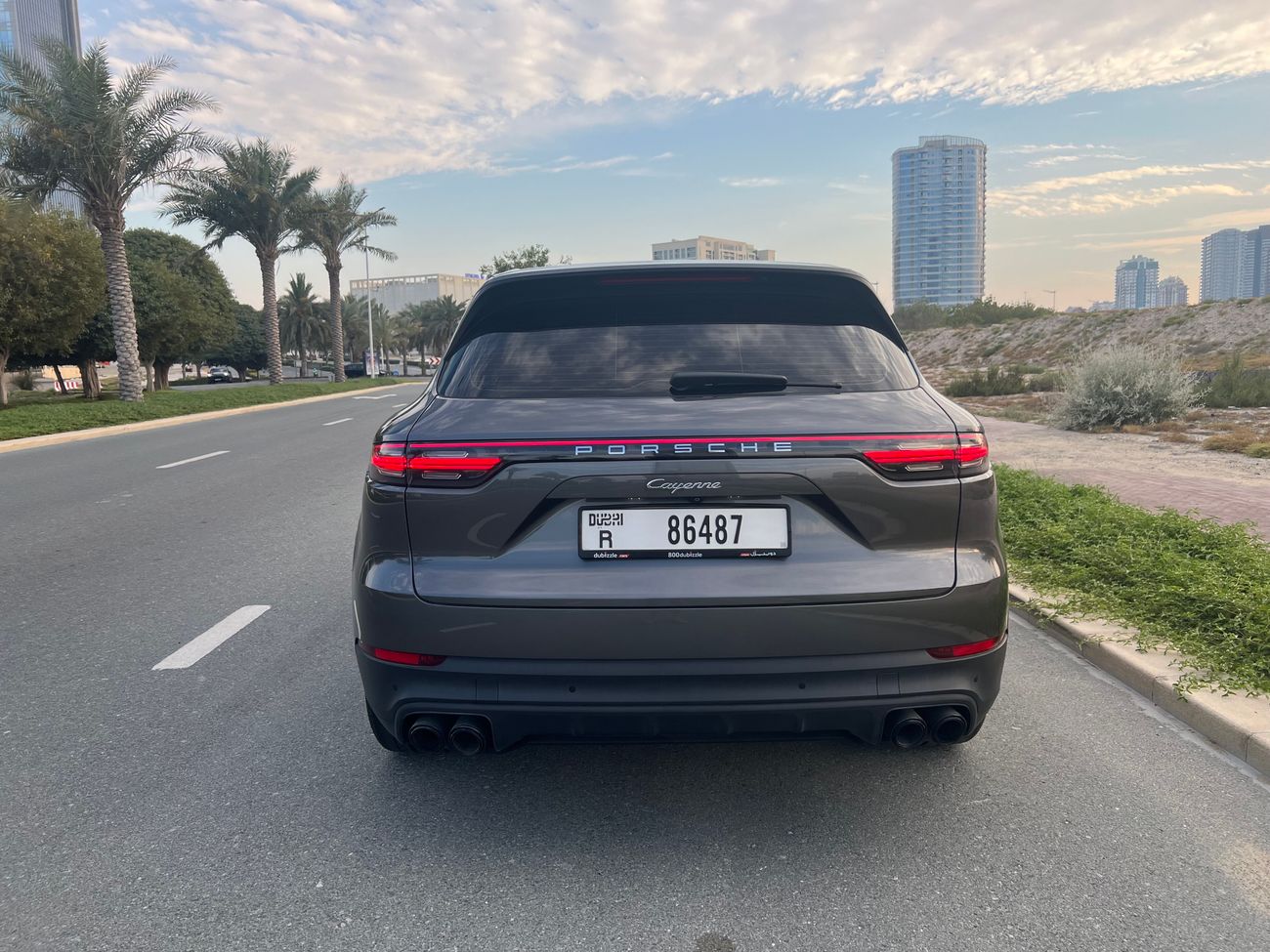 Porsche Cayenne standard.