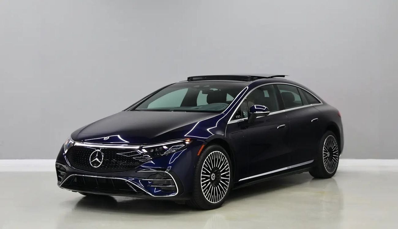 مرسيدس بنز EQS 580 4MATIC EQS 580 | 2 Years Warranty + Free Registration | 2022 Model | Fully electric | Ref#A013237