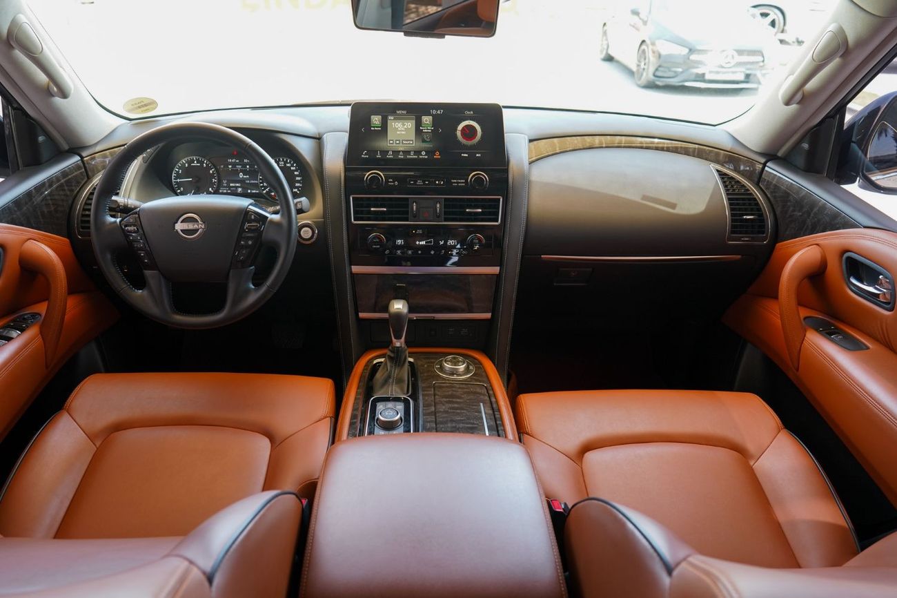 Nissan Patrol Nissan Patrol SE Titanium 2022 GCC under Agency Warranty with Flexible Down-Payment/ Flood Free.