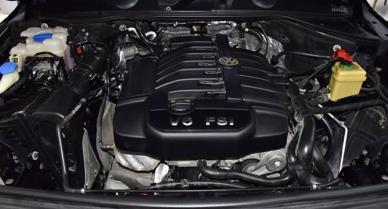 Volkswagen Touareg EXCELLENT DEAL for our Volkswagen Touareg ( 2015 Model ) in Black Color GCC Specs