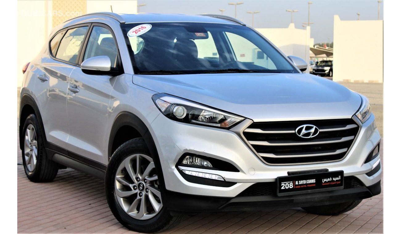 Hyundai Tucson Hyundai Tucson 2016 GCC in excellent condition without paint without accidents very clean from insid